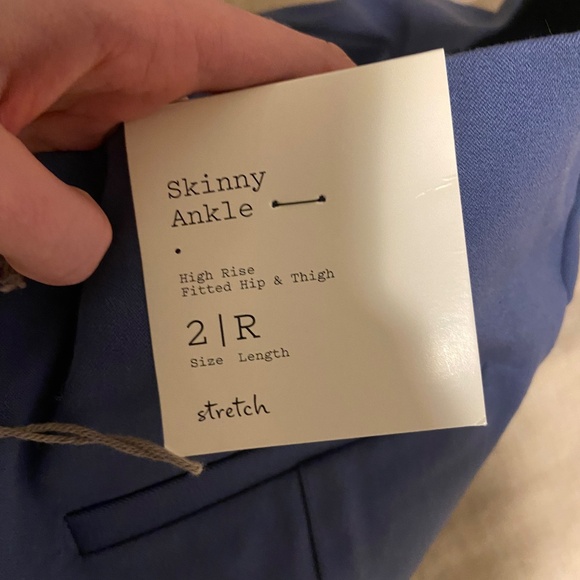 NWT A New Day Skinny Pale Blue Ankle Pant | Size 2 - Picture 4 of 5